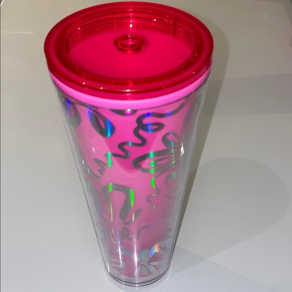 Starbucks Limited Edition Holiday 2023 Hot Pink / Color Changing Venti Tumbler - Picture 3 of 7